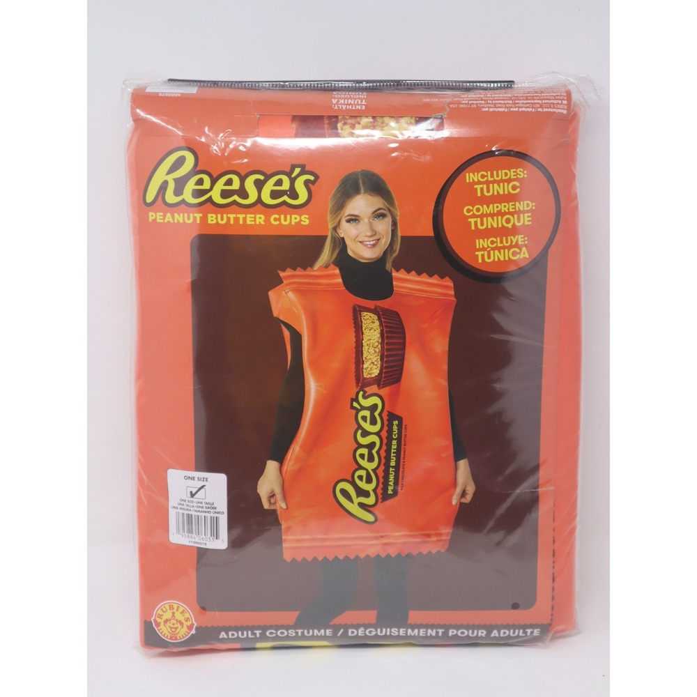 Reeses Candy Costume Rubies Unisex Peanut Butter Cup Tunic 11000575 Halloween